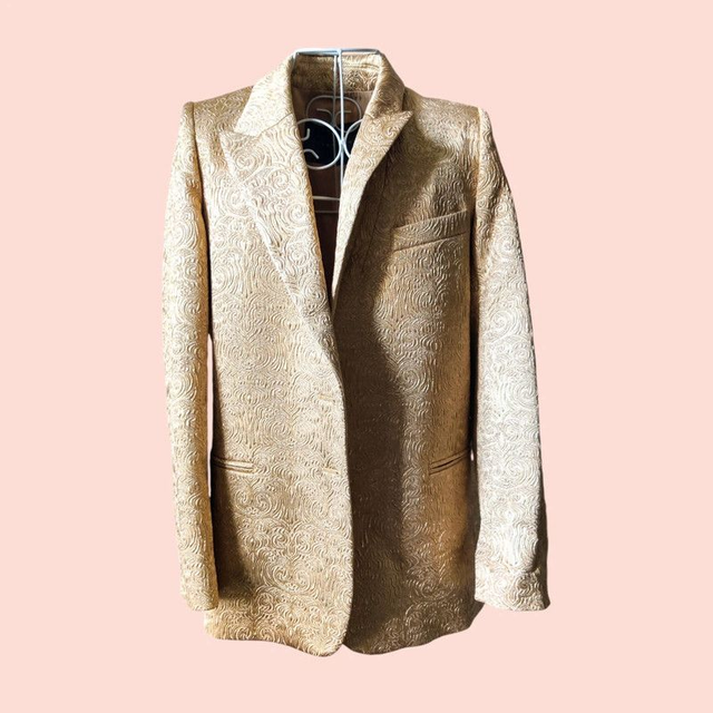 Blazer doré Tara Jarmon T36