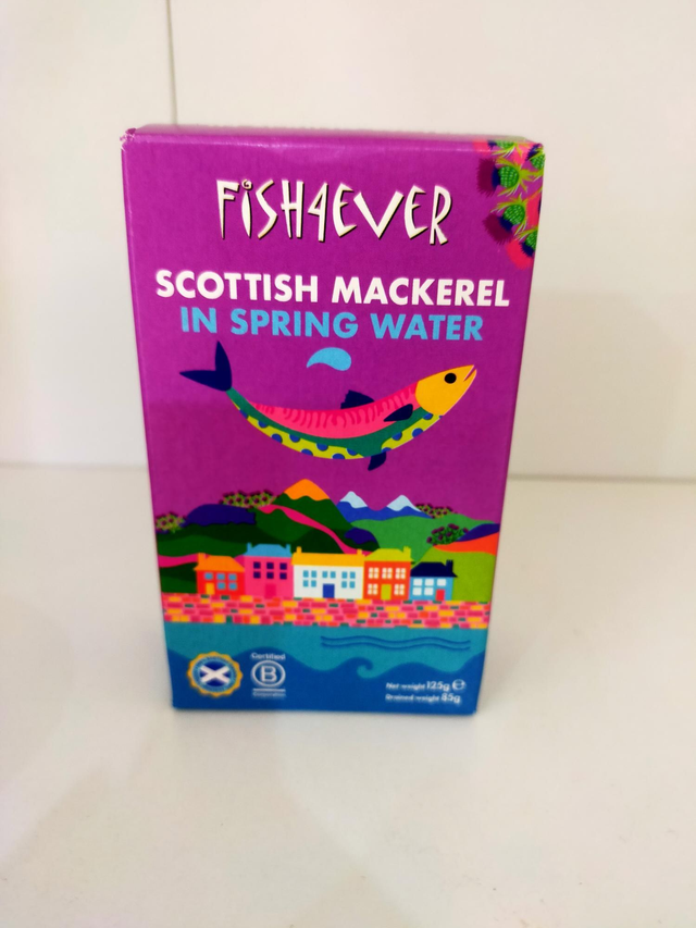 Fish4ever Mackerel in Spring Water 125g 77842
