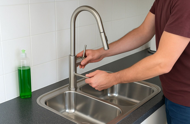 Keukenkraan vervangen (Vast tarief)