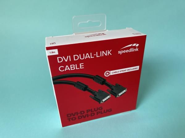 DVI-Monitor-Kabel 24+1-polig beidseitig