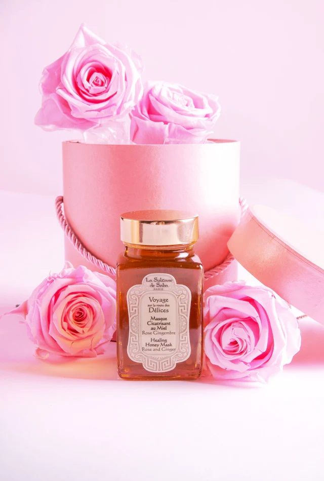 Herstellend Masker met Honing/Masque Cicatrisant au Miel - 100ml  (Rozen/Roses) 