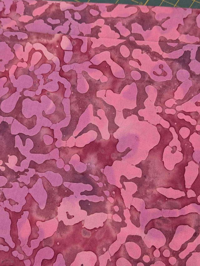 John Loudon Cotton Batik - Autumn Pink