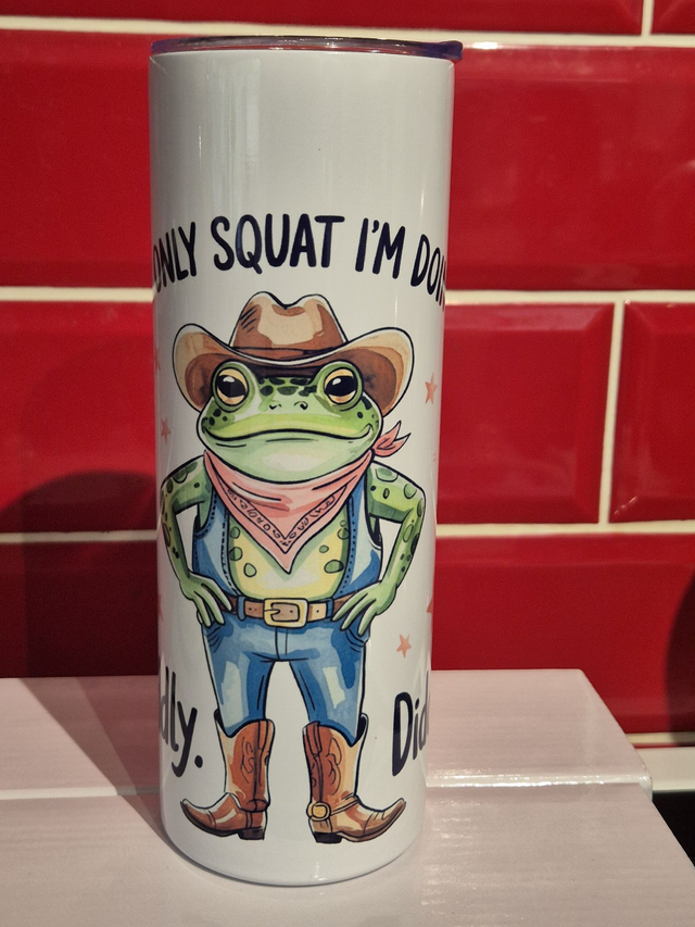 The only Squat I'm doing is Diddly, Diddly