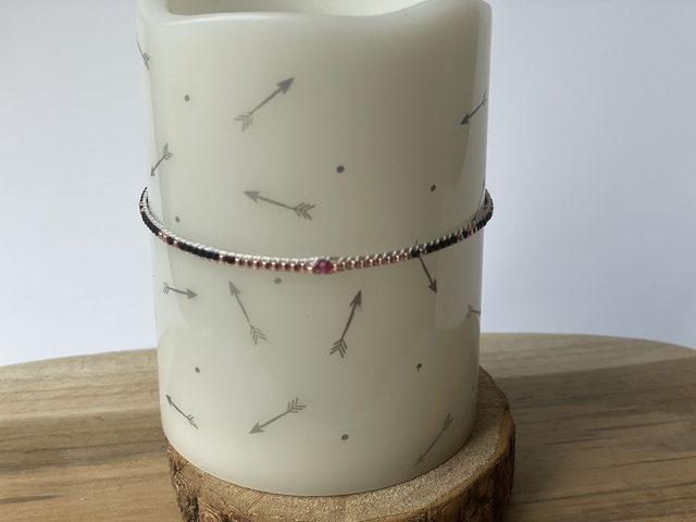 Bracelet fin en perles Miyuki Délica