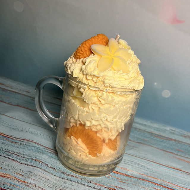 Bougie exquise monoi clémentine