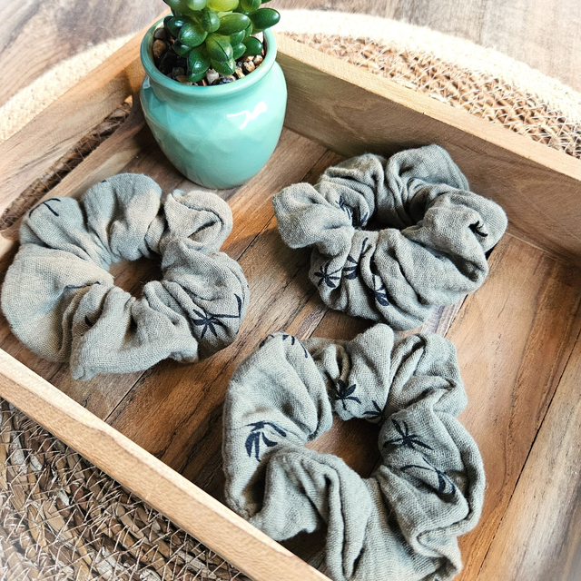 Chouchou kaki et mini palmiers