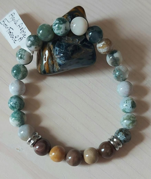 Agate Arbre et Bois Fossilisé