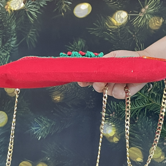 Sac pochette à main grant format "Holly Trio"