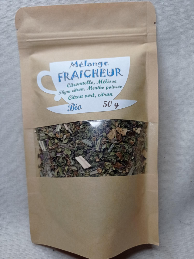 Tisane mélange Fraîcheur 50g BIO