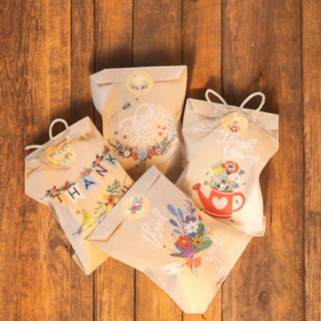 Geschenkssäckli Blumen