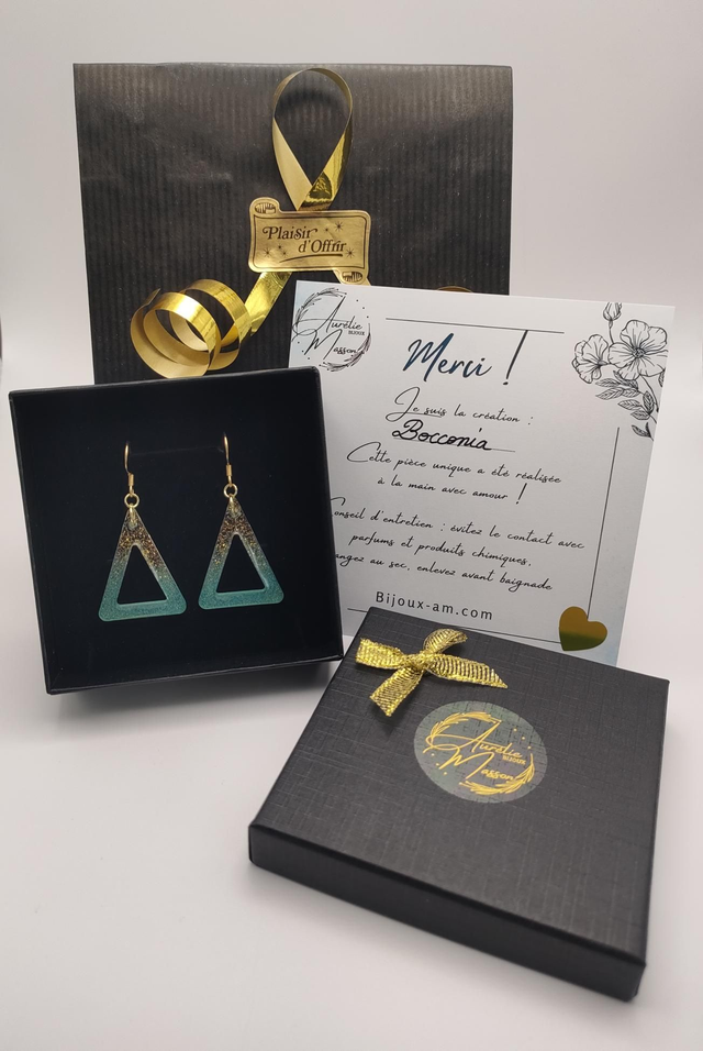 Boucles d'oreilles "Bocconia"