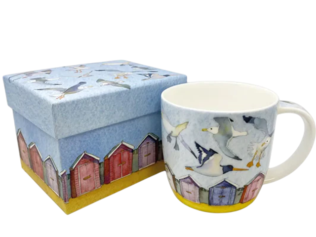 Beach Huts Mug