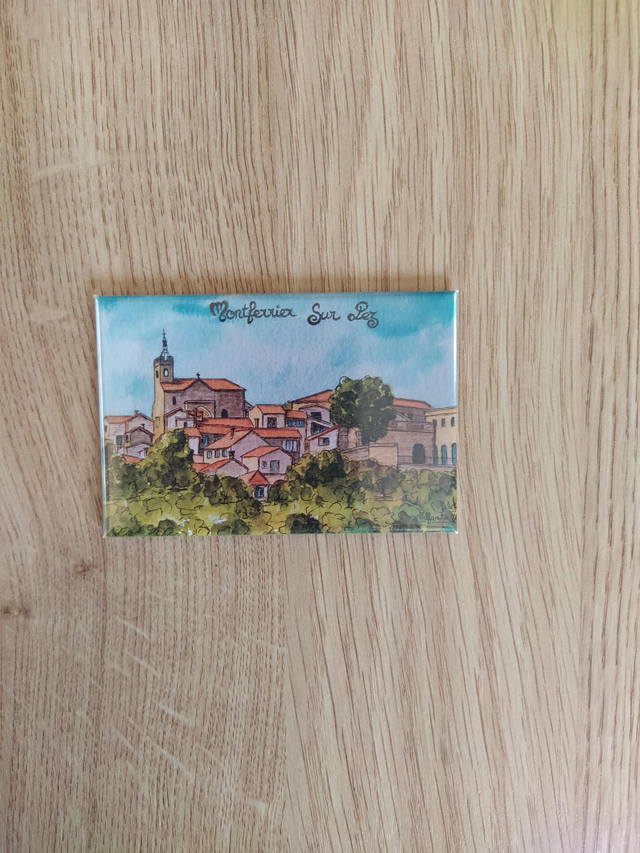 Magnet "Montferrier" 7,8 x 5,3cm