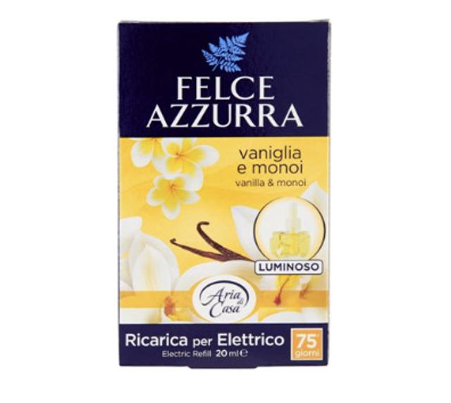 Felce Azzurra - Elektromos illatosító utántöltő - Vaniglia és magnólia