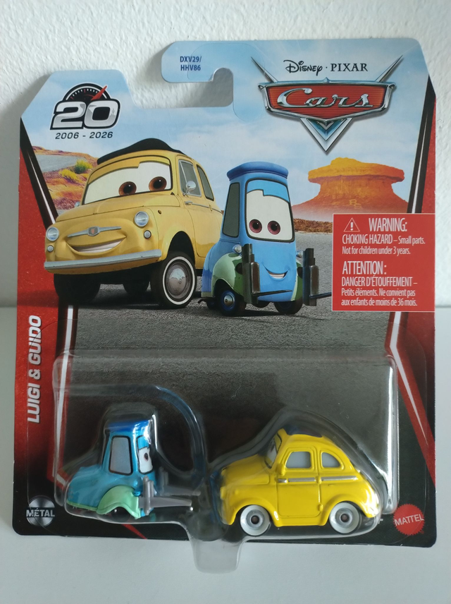 Disney Pixar Cars 1 - Luigi & Guido