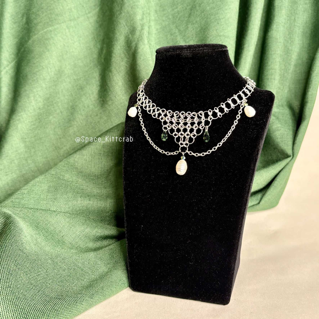 Chain mail necklace - Lady Joan