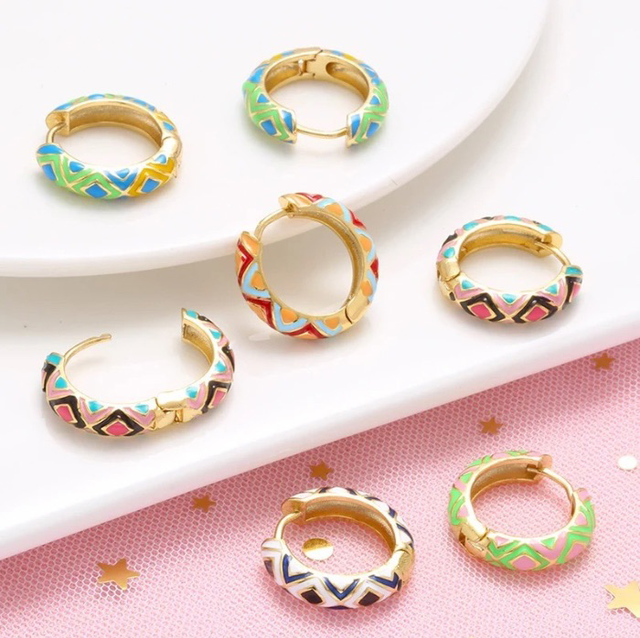 Enamel hoops