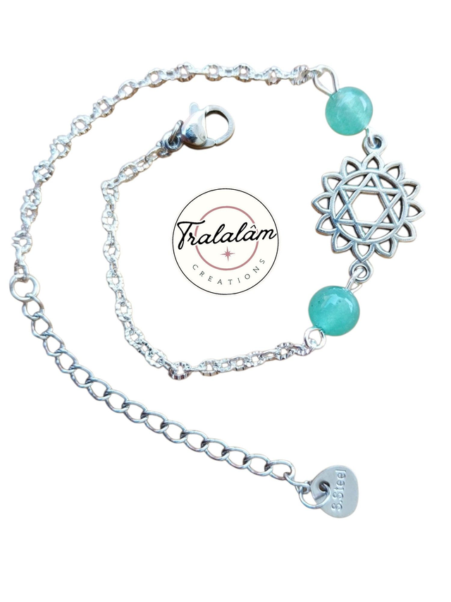 ✨ Bracelet vert - Chakra du Cœur – Anahata ✨(82BRA)