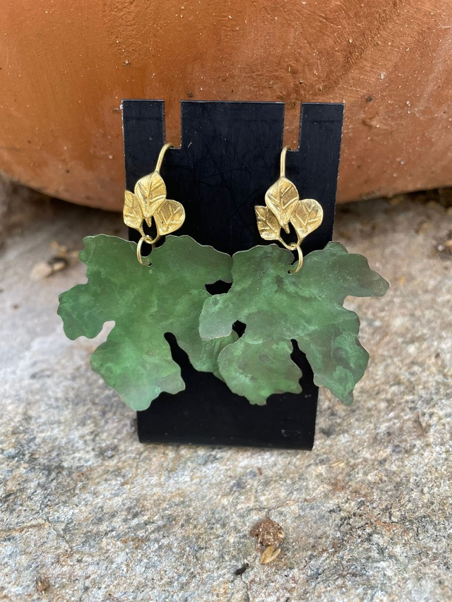 Pendientes Hoja de Parra