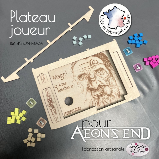 "LUXE" - 1 Plateau Joueur Aeon's end  - 28 € (Précommande)
