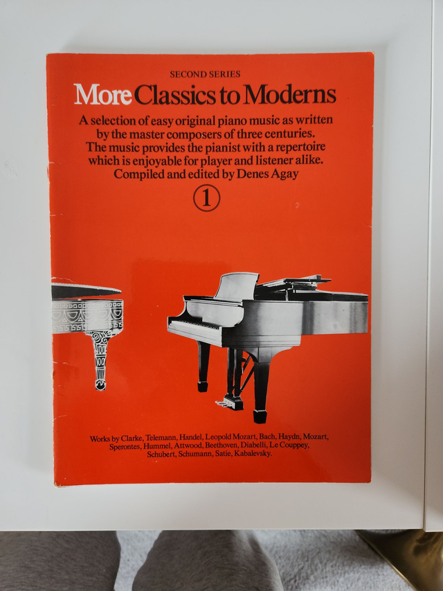 More Classics to Moderns Piano Sheet Music