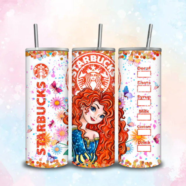 Tumbler Starbuck Paillettes Rebelle