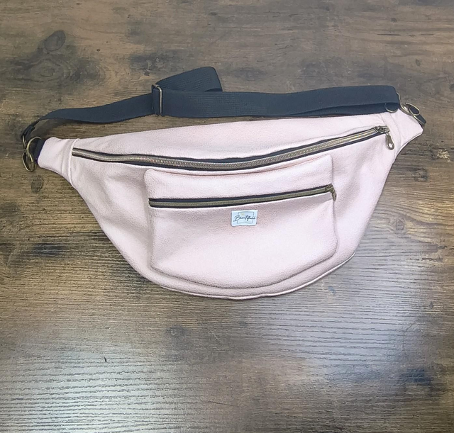 Pack Sac Banane Rose pastel 