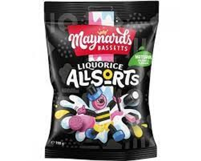 Maynards Bassets Liquorice Allsorts 130g