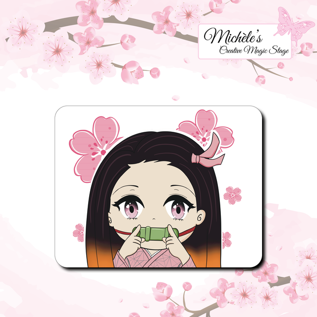 Peeking Nezuko