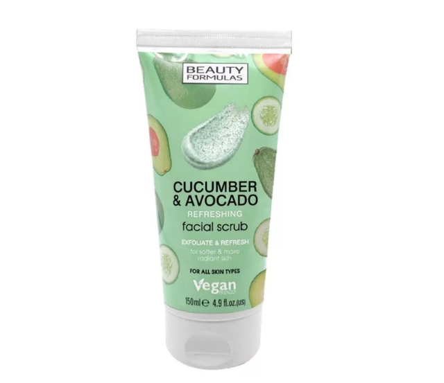 B/ Formulas: Cucumber &amp; Avocado Scrub 150ml