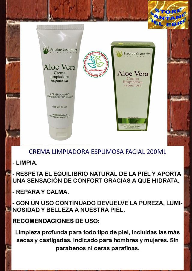 CREMA LIMPIADORA ESPUMOSA FACIAL 200ML 