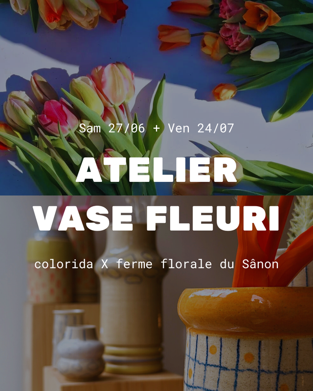 ATELIER - vase fleuri 🌸