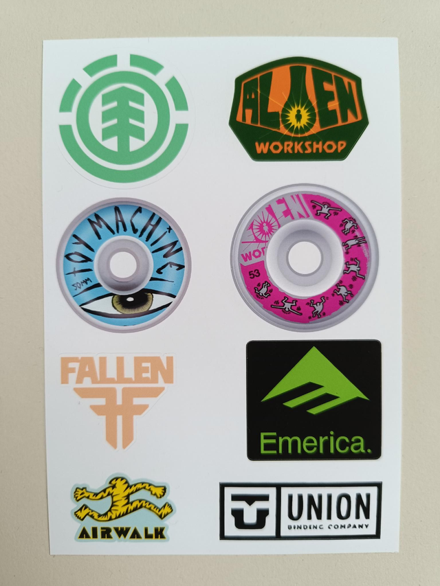 Stickers mix - skateboard 