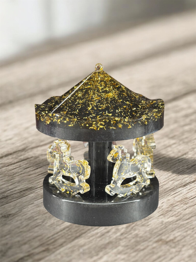 Carrousel en résine époxy