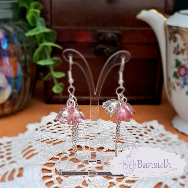 Boucles grappe de fleurs