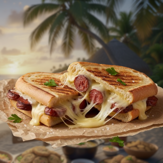 Panini P7 : Merguez, Fromage