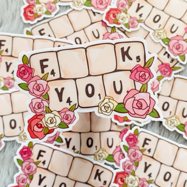 Sticker F**k You 