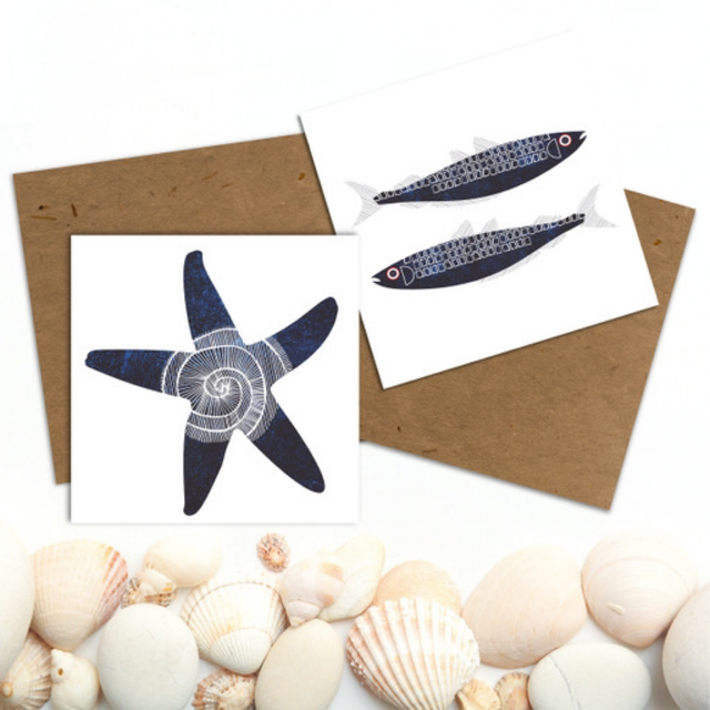 Coastal Greetings Cards
