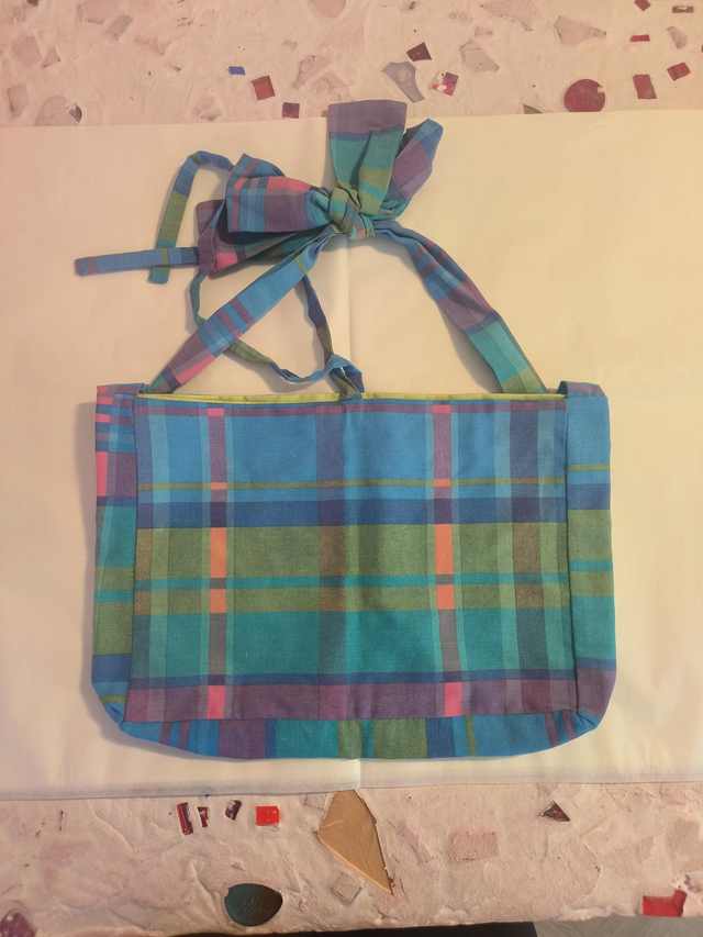 Madras bleu