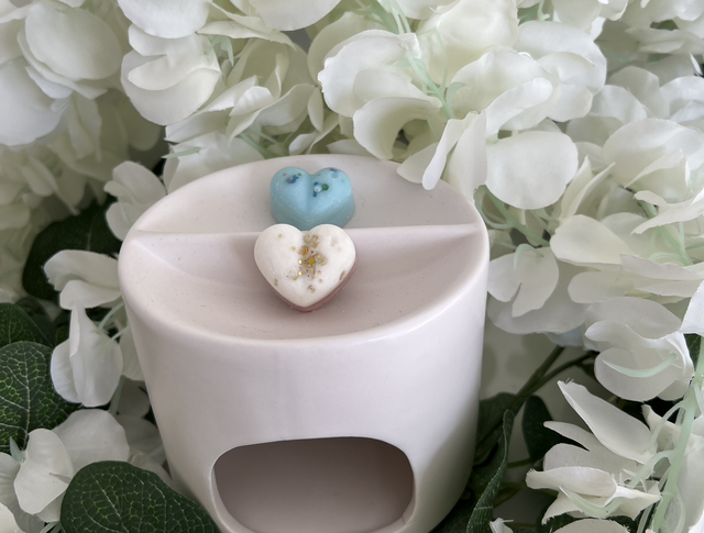 White Duo Wax Burner