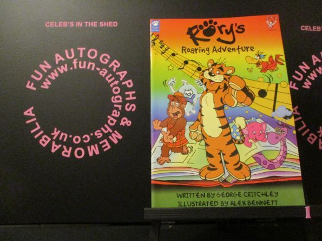 Alex Bennett 'Rory' Authentic Autographed Magazine Book (1)