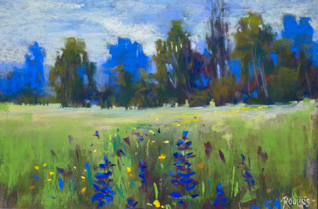 Fleurs sauvages au printemps