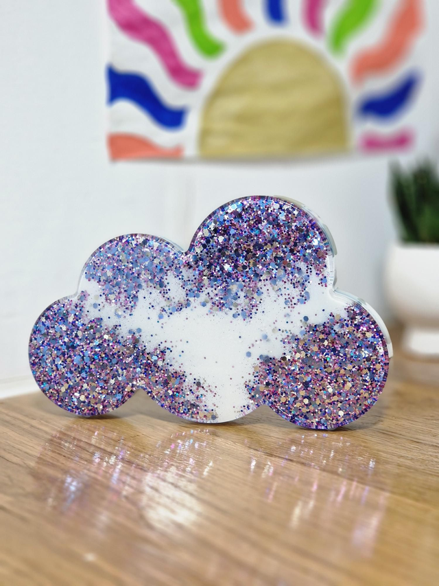 Nuage lumineux à poser ou à accrocher