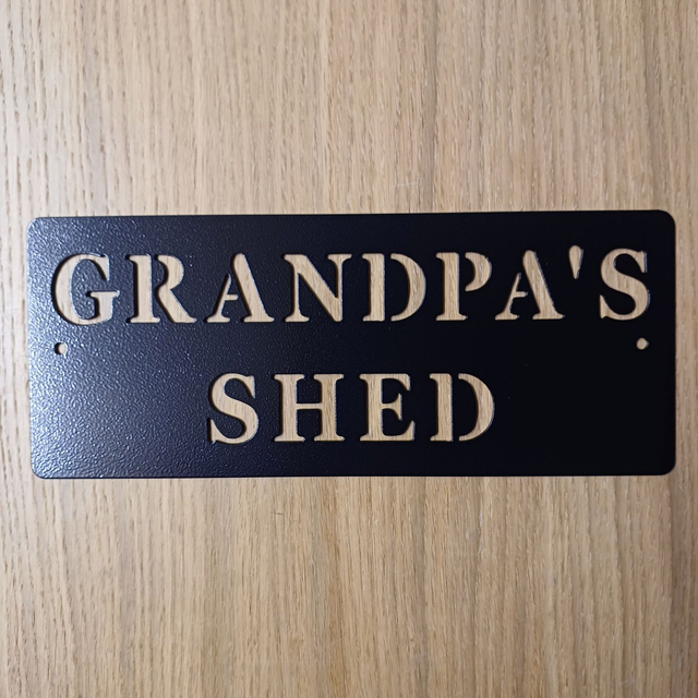 Grandpa&#039;s Shed Sign