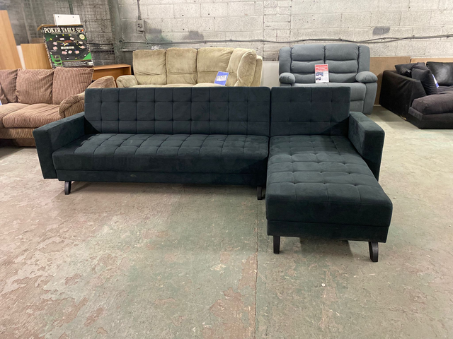 Ex Display Corner Sofa Bed #ALAS3549