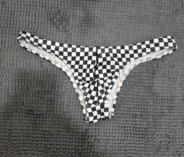 MINI SLIP QUADRILLÉ TAILLE M