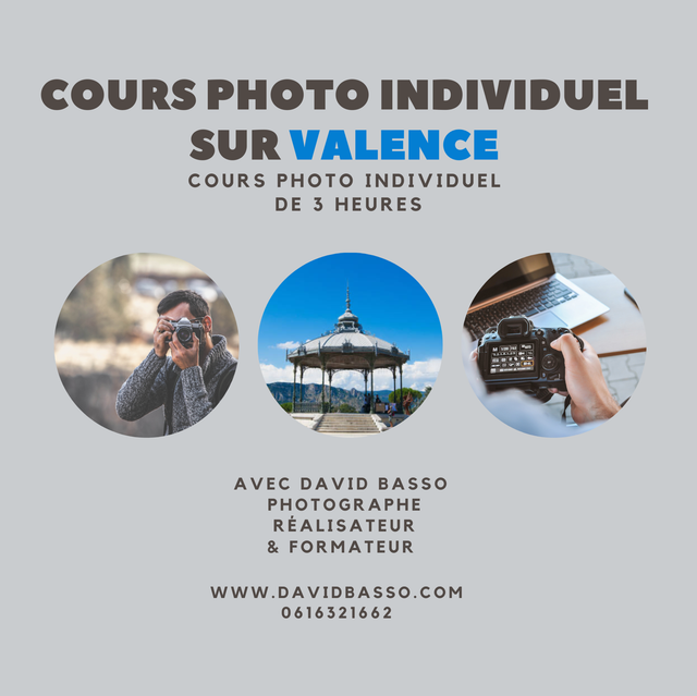 Cours photo sur Valence 