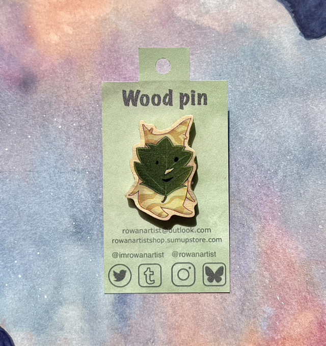 Zelda - Korok Wood Pin-W11