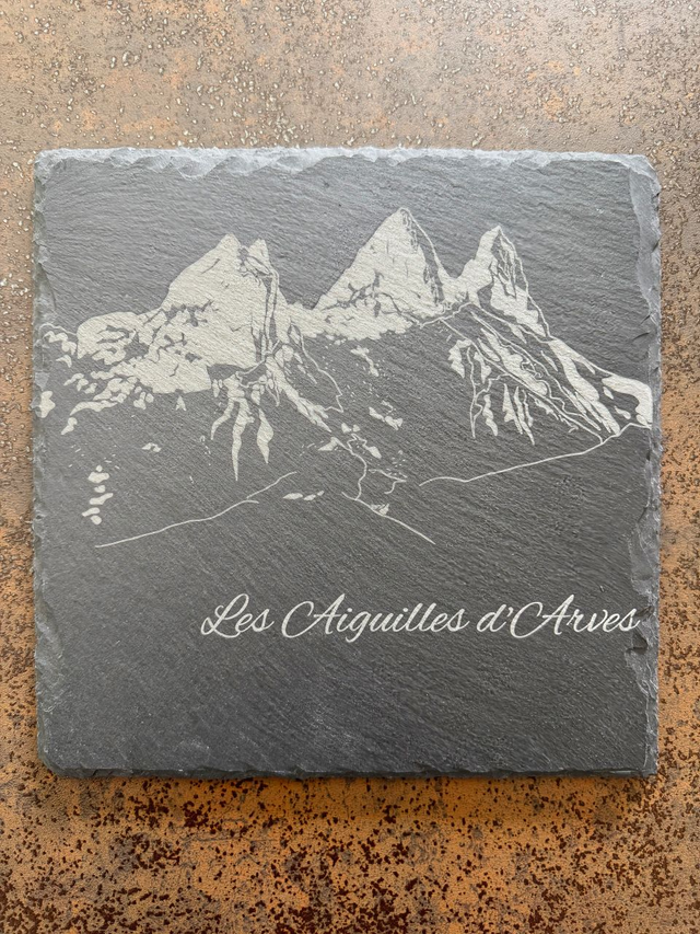 Aiguilles d'Arves ardoise carrée