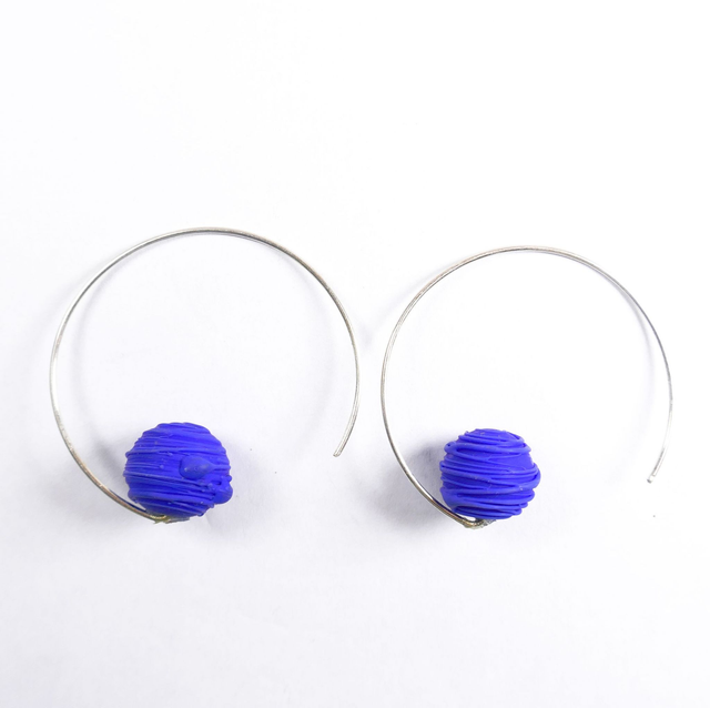 Boucles d'oreilles rondes